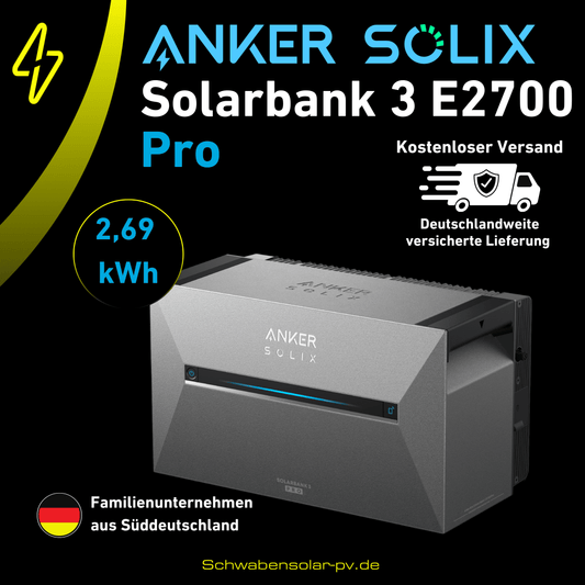 ANKER SOLIX Solarbank 3 E2700 Pro 2,69 kWh