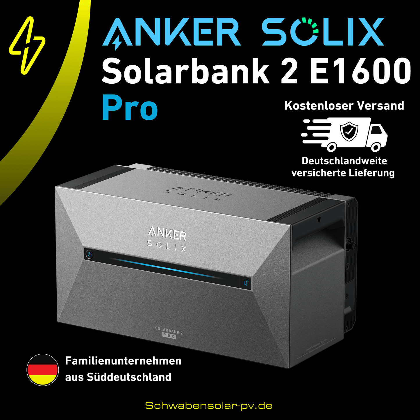 ANKER SOLIX Solarbank 2 E1600 Pro 1600 Wh
